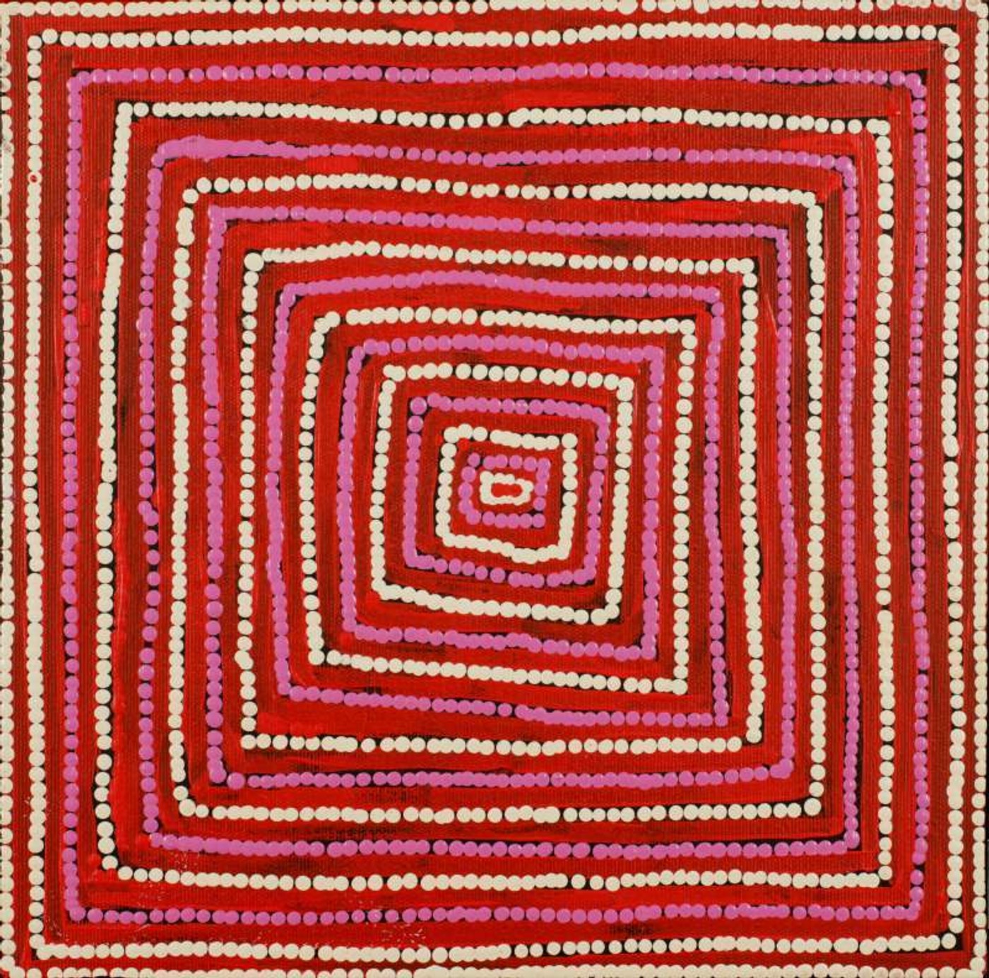 Yawakiyi Jukurrpa (Native Currant Dreaming) by Geraldine Napurrurla Wilson
