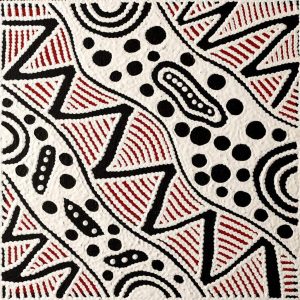 Pikilyi Jukurrpa (Vaughan Springs Dreaming) by Ursula Napangardi Hudson