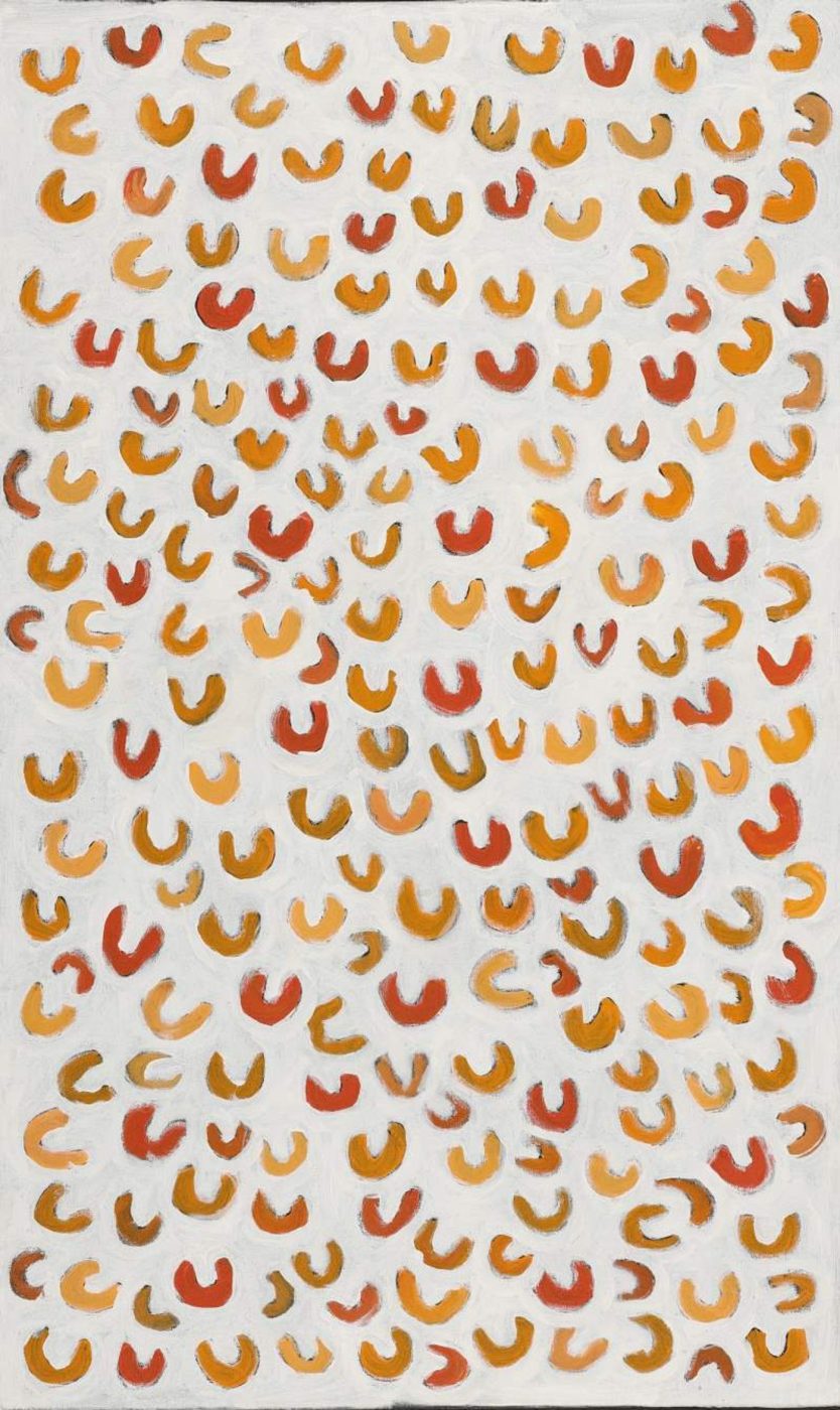Ngapa Jukurrpa (Water Dreaming) - Puyurru by Bess Napanangka Poulson