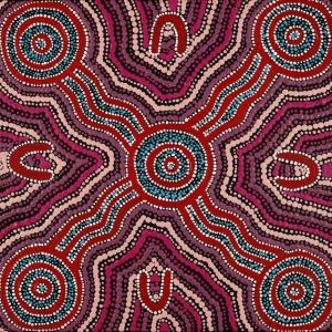Nguru Yurntumu-wana (Country around Yuendumu) by Patricia Robinson