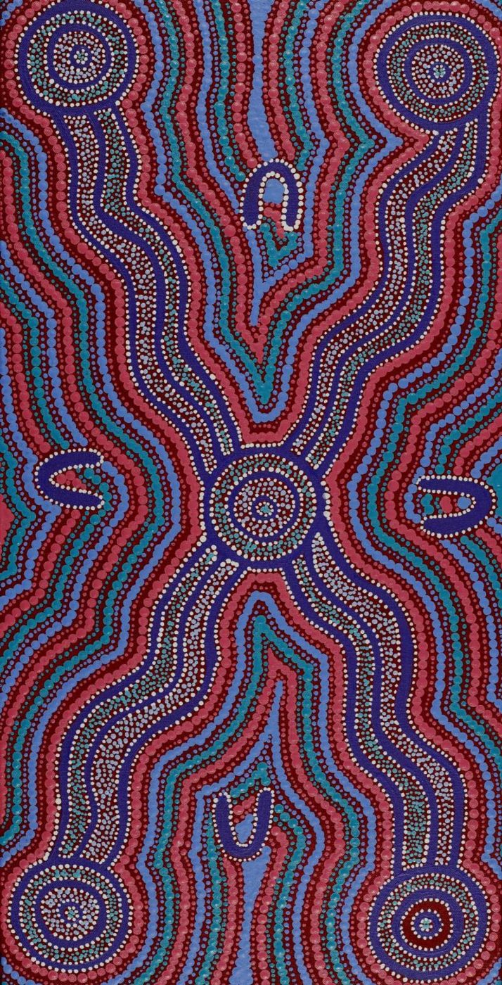 Nguru Yurntumu-wana (Country around Yuendumu) by Patricia Robinson