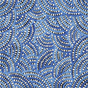 Warlukurlangu Jukurrpa (Fire country Dreaming) by Nathania Nangala Granites