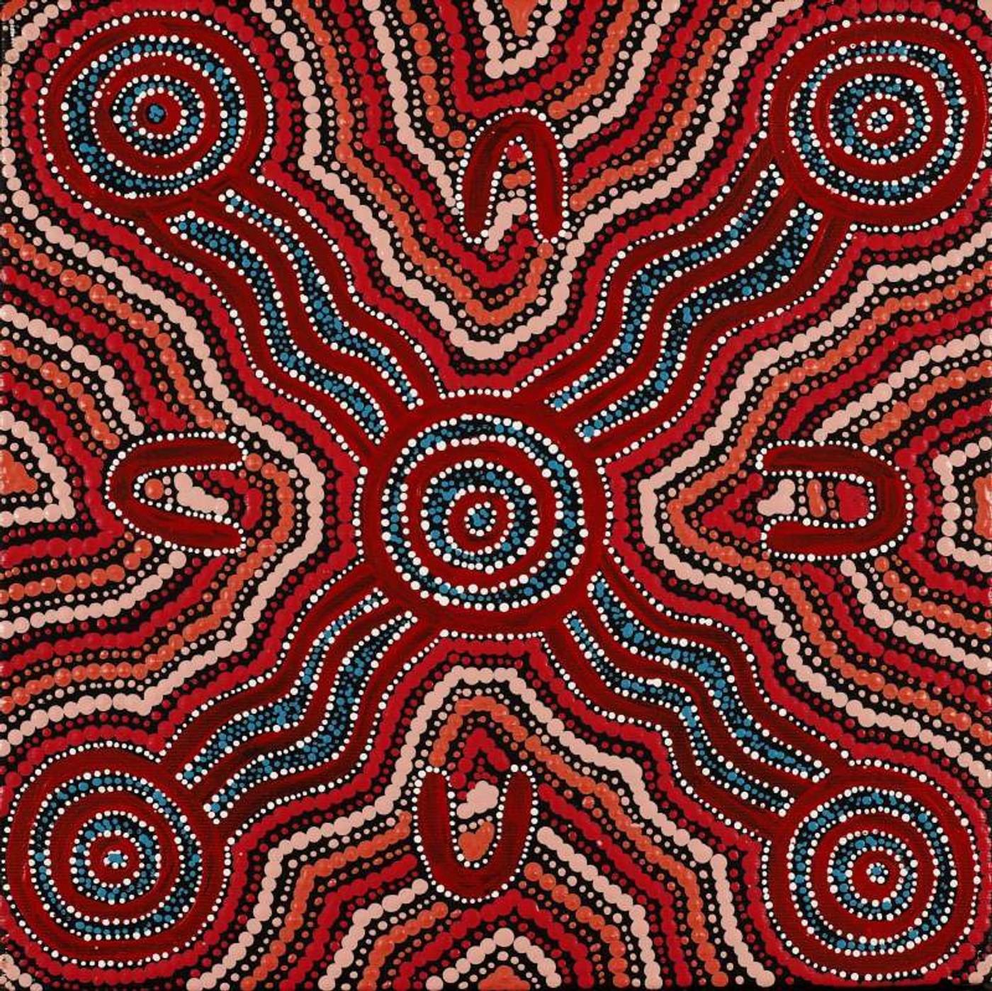 Nguru Yurntumu-wana (Country around Yuendumu) by Patricia Robinson