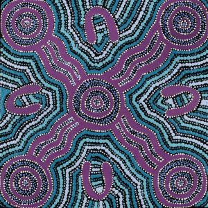 Nguru Yurntumu-wana (Country around Yuendumu) by Patricia Robinson
