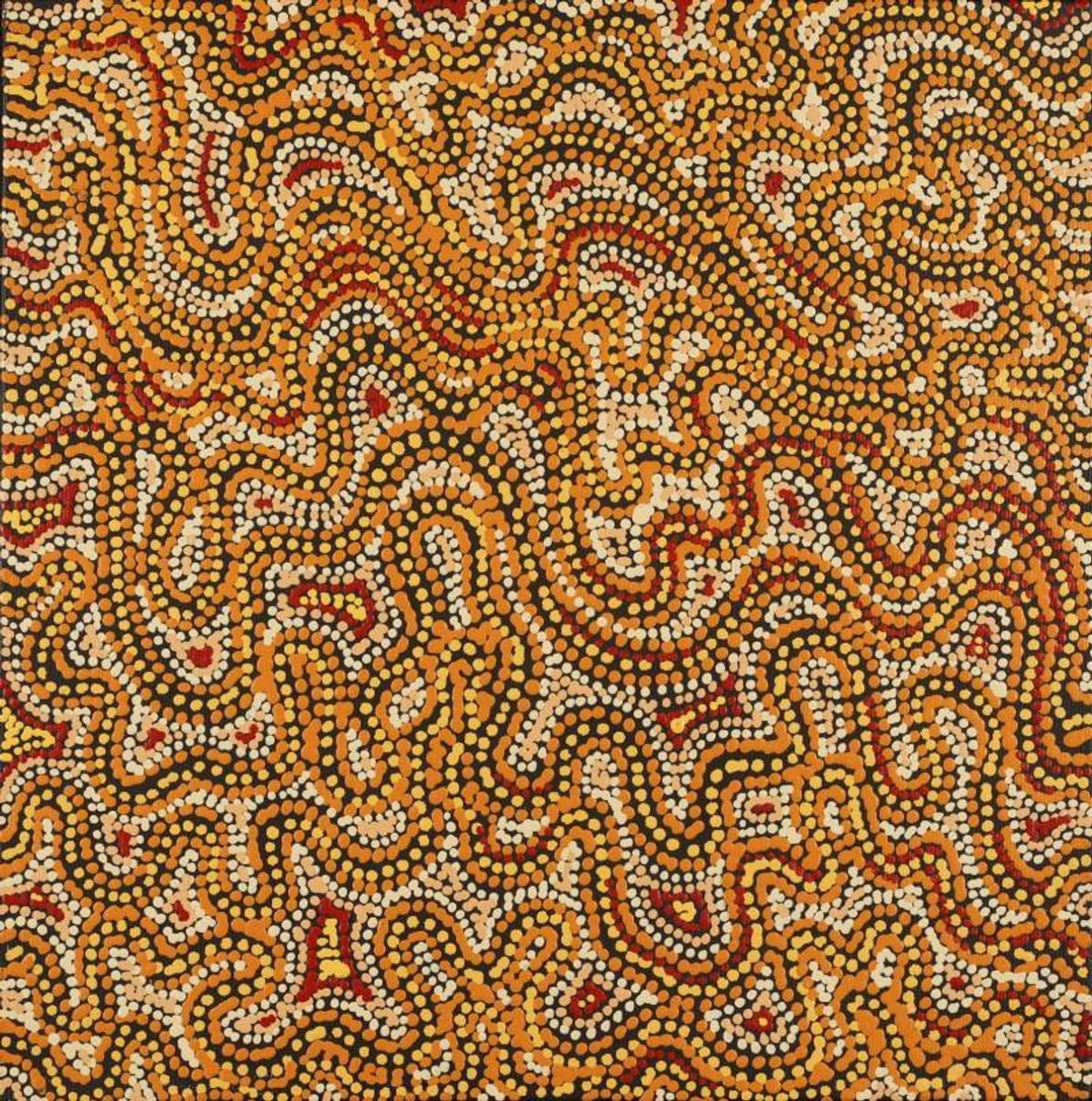 Mina Mina Jukurrpa (Mina Mina Dreaming) by Valda Napangardi Granites
