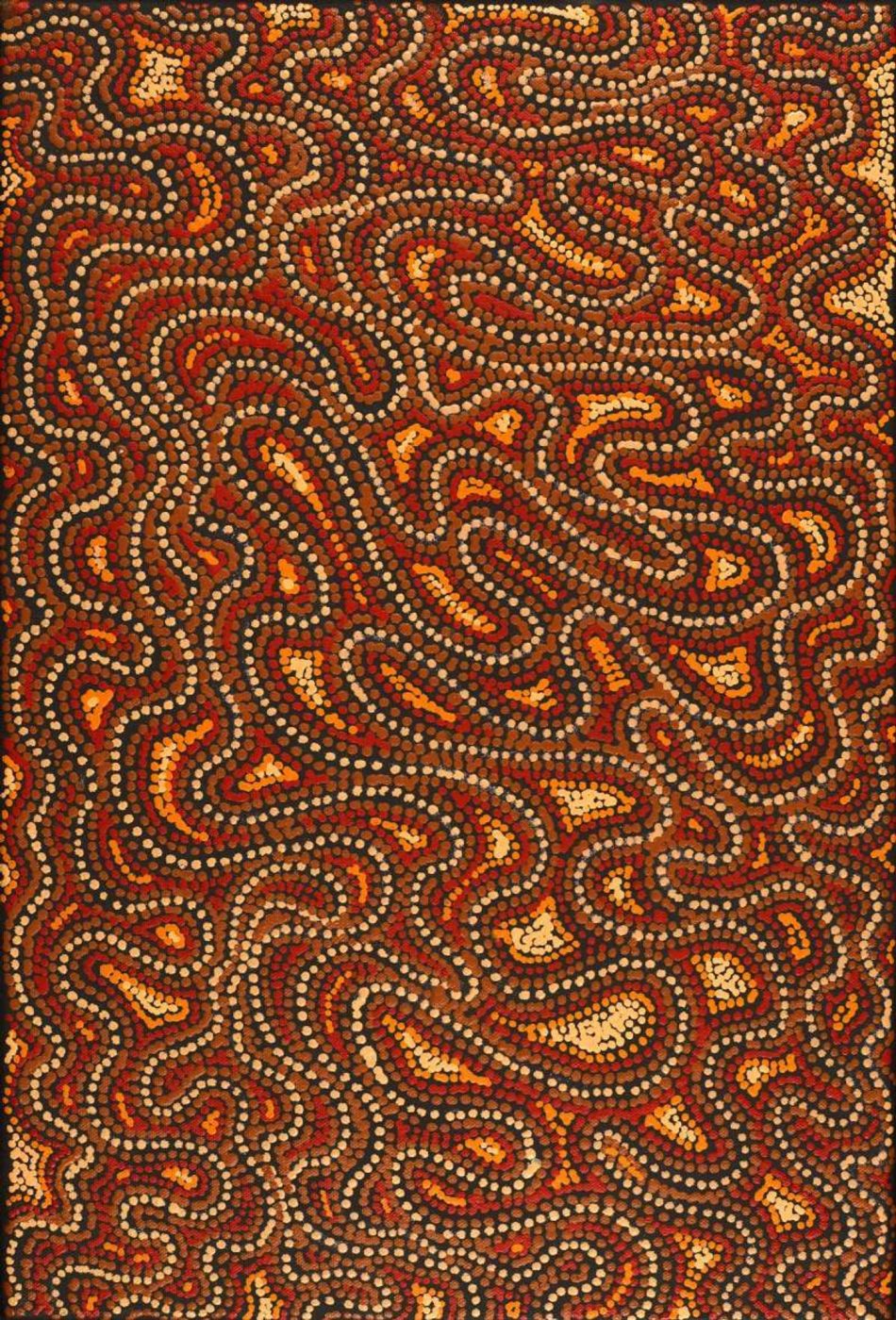 Mina Mina Jukurrpa (Mina Mina Dreaming) by Valda Napangardi Granites
