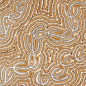 Ngapa Jukurrpa (Water Dreaming)  -  Puyurru by Diandra Nangala Dixon