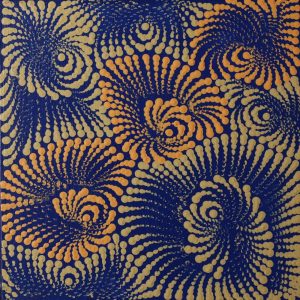 Pamapardu Jukurrpa (Flying Ant Dreaming)  - Warntungurru by Maria Nampijinpa Brown