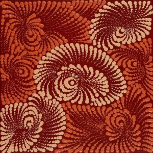Pamapardu Jukurrpa (Flying Ant Dreaming)  - Warntungurru by Maria Nampijinpa Brown