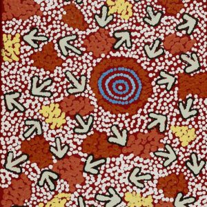 Yankirri Jukurrpa (Emu Dreaming) - Ngarlikirlangu by Angus Jakamarra Raymond