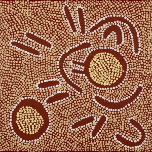 Watiya-warnu Jukurrpa (Seed Dreaming) by Jason Japaljarri Woods