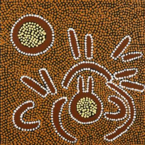 Watiya-warnu Jukurrpa (Seed Dreaming) by Jason Japaljarri Woods