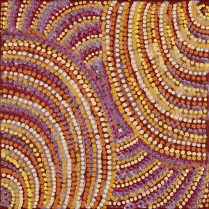 Pikilyi Jukurrpa (Vaughan Springs Dreaming) by Grace Napangardi Butcher