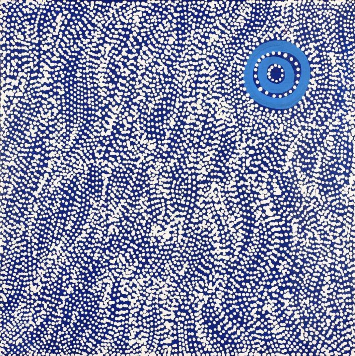 Yanjirlpirri or Napaljarri-Warnu Jukurrpa (Star or Seven Sisters Dreaming) by Justinna Napaljarri Sims