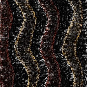Wanakiji Jukurrpa (Bush Tomato Dreaming) by Debbie Napaljarri Brown