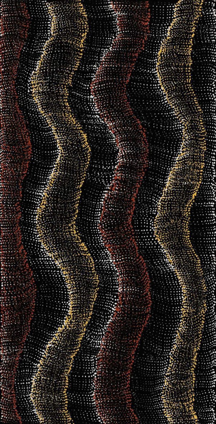 Wanakiji Jukurrpa (Bush Tomato Dreaming) by Debbie Napaljarri Brown