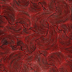 Mina Mina Jukurrpa (Mina Mina Dreaming) by Christine Nakamarra Curtis