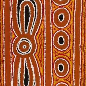 Ngalyipi Jukurrpa (Snakevine Dreaming) - Mina Mina by Hamish Japanangka Martin