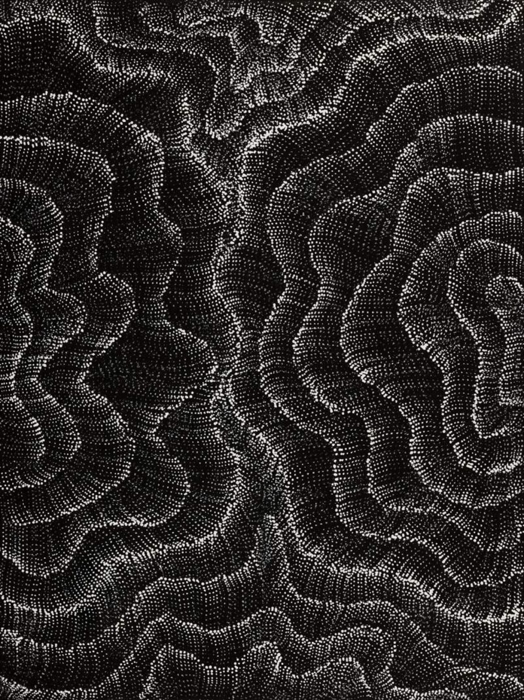 Wanakiji Jukurrpa (Bush Tomato Dreaming) by Debbie Napaljarri Brown