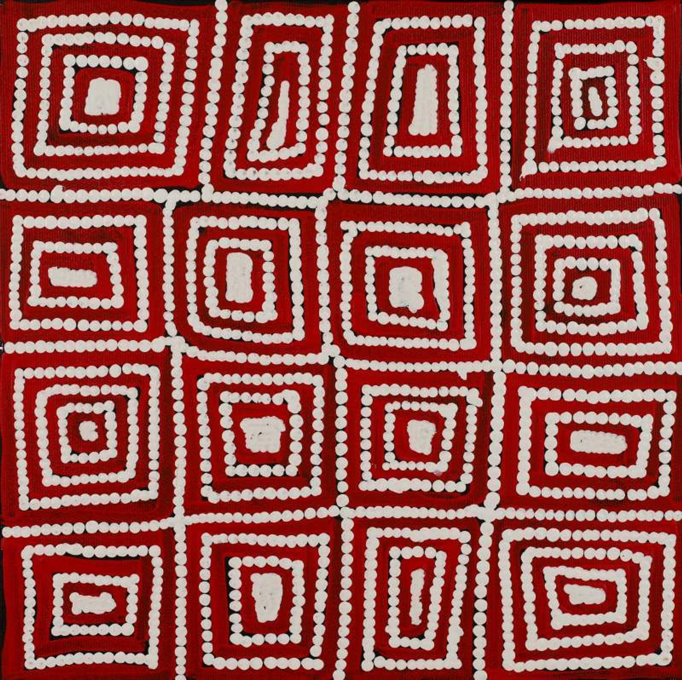 Luurnpa Jukurrpa (Kingfisher Dreaming) - Lake MacKay by Shaimaya Nampijinpa Brown