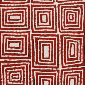 Luurnpa Jukurrpa (Kingfisher Dreaming) - Lake MacKay by Shaimaya Nampijinpa Brown