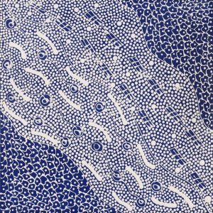 Pikilyi Jukurrpa (Vaughan Springs Dreaming) by Mary Napangardi Butcher