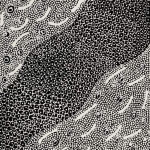 Pikilyi Jukurrpa (Vaughan Springs Dreaming) by Mary Napangardi Butcher