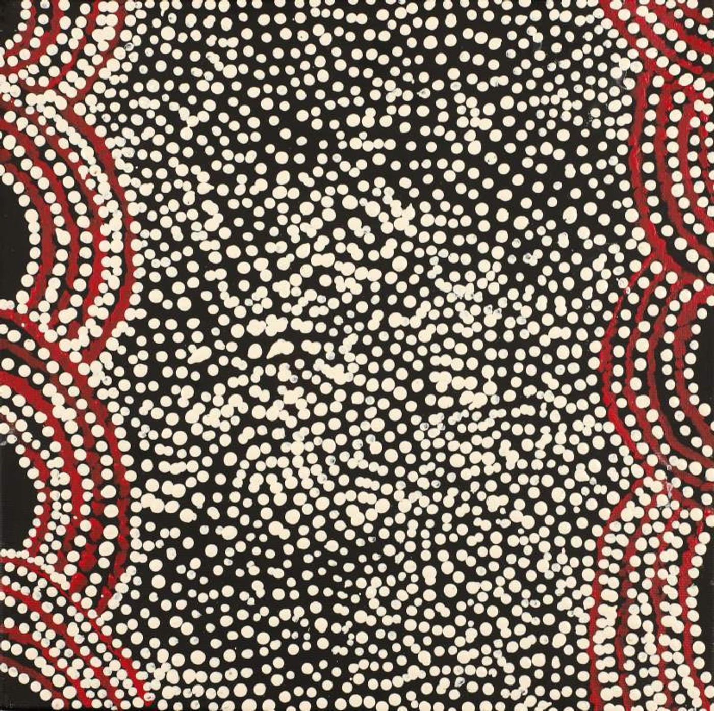 Watiya-warnu Jukurrpa (Seed Dreaming) by Katrina Nampijinpa Brown