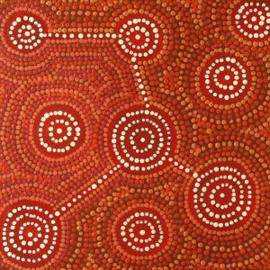 Wardapi Jukurrpa (Goanna Dreaming) - Yarripilangu by Ingrid Napangardi Williams
