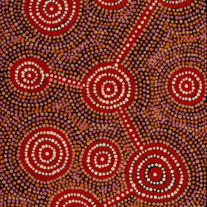 Wardapi Jukurrpa (Goanna Dreaming) - Yarripilangu by Ingrid Napangardi Williams