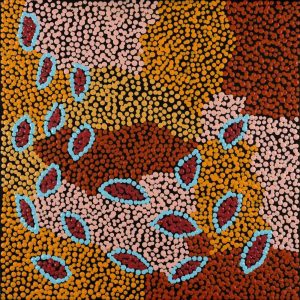 Yuparli Jukurrpa (Bush Banana Dreaming) by Marita Napanangka Marshall