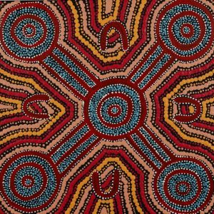 Nguru Yurntumu-wana (Country around Yuendumu) by Patricia Robinson