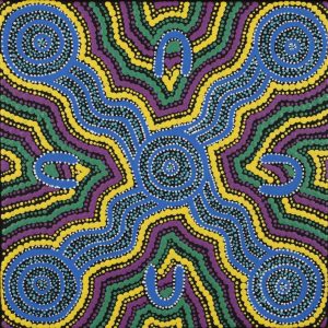 Nguru Yurntumu-wana (Country around Yuendumu) by Patricia Robinson