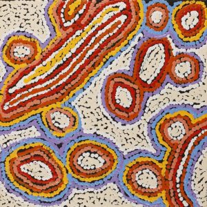 Mina Mina Jukurrpa (Mina Mina Dreaming) by Sarah Napaljarri Sims