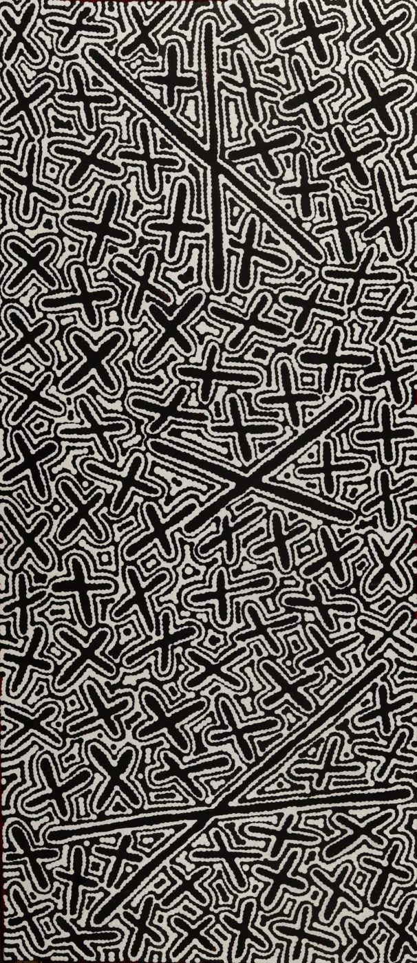 Ngatijirri Jukurrpa (Budgerigar Dreaming) by Kenneth Jungarrayi Martin