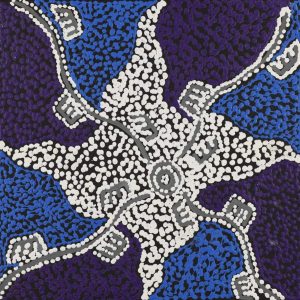 Wardapi Jukurrpa (Goanna Dreaming) - Yarripilangu by Sebastian Japanangka Williams