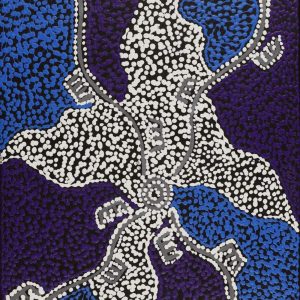 Wardapi Jukurrpa (Goanna Dreaming) - Yarripilangu by Sebastian Japanangka Williams