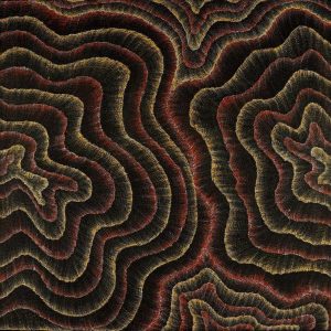 Wanakiji Jukurrpa (Bush Tomato Dreaming) by Debbie Napaljarri Brown