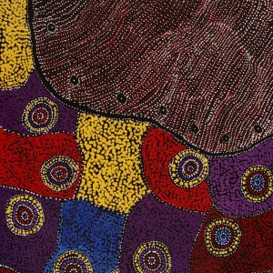 Wanakiji Jukurrpa (Bush Tomato Dreaming) by Teranie Nangala Williams