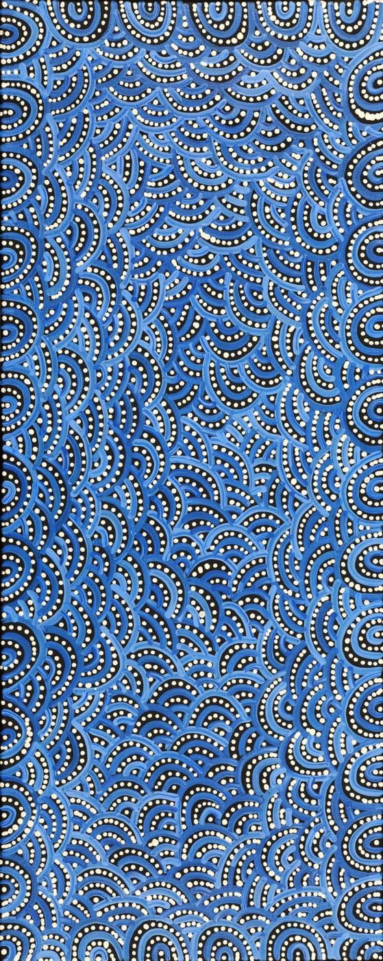 Warlukurlangu Jukurrpa (Fire country Dreaming) by Nathania Nangala Granites