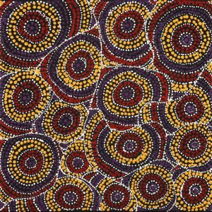 Wanakiji Jukurrpa (Bush Tomato Dreaming) by Teranie Nangala Williams