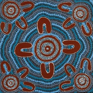 Nguru Yurntumu-wana (Country around Yuendumu) by Patricia Robinson