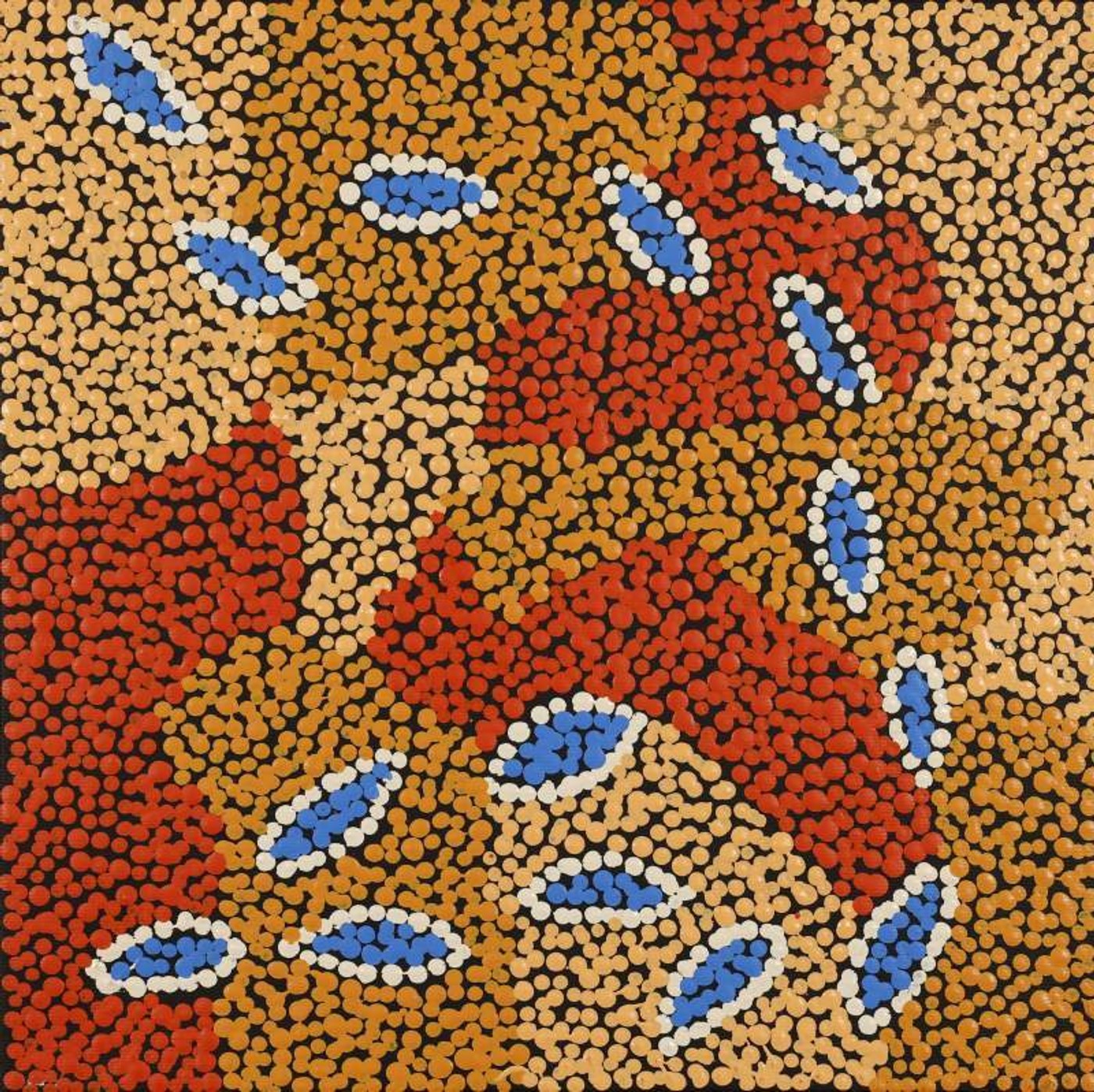 Yuparli Jukurrpa (Bush Banana Dreaming) by Marita Napanangka Marshall