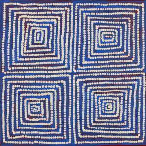 Yawakiyi Jukurrpa (Native Currant Dreaming) by Geraldine Napurrurla Wilson
