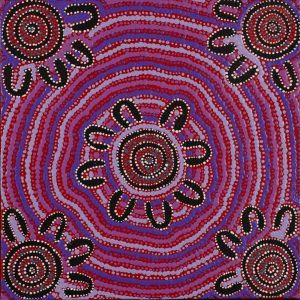 Nguru Yurntumu-wana (Country around Yuendumu) by Patricia Robinson