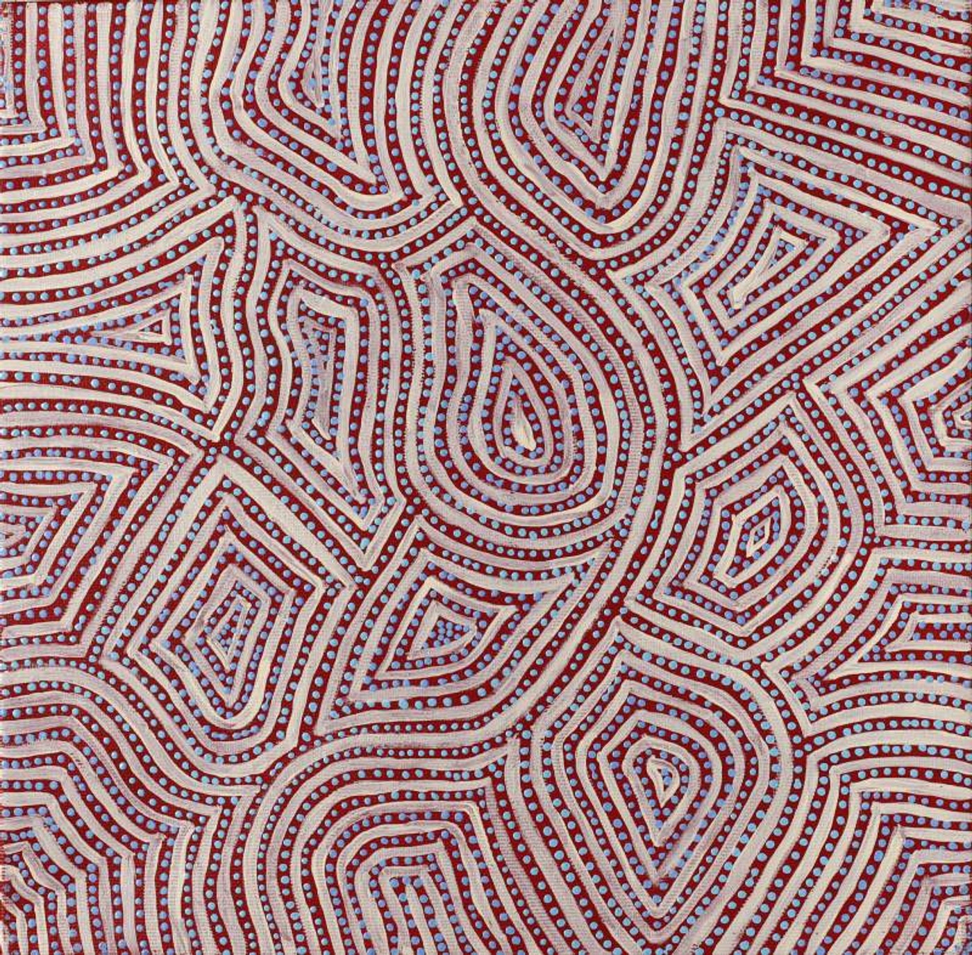 Ngapa Jukurrpa (Water Dreaming) - Wapurtali by Tahlia Napurrula (Pula) Morton