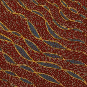 Watiya-warnu Jukurrpa (Seed Dreaming) by Fiona Nungarrayi Kitson