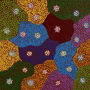 Nguru Yurntumu-wana (Country around Yuendumu) by Josalyn Pula Sandover