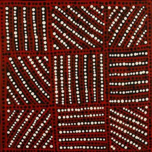 Warna Jukurrpa (Snake Dreaming) by Valma Nakamarra White
