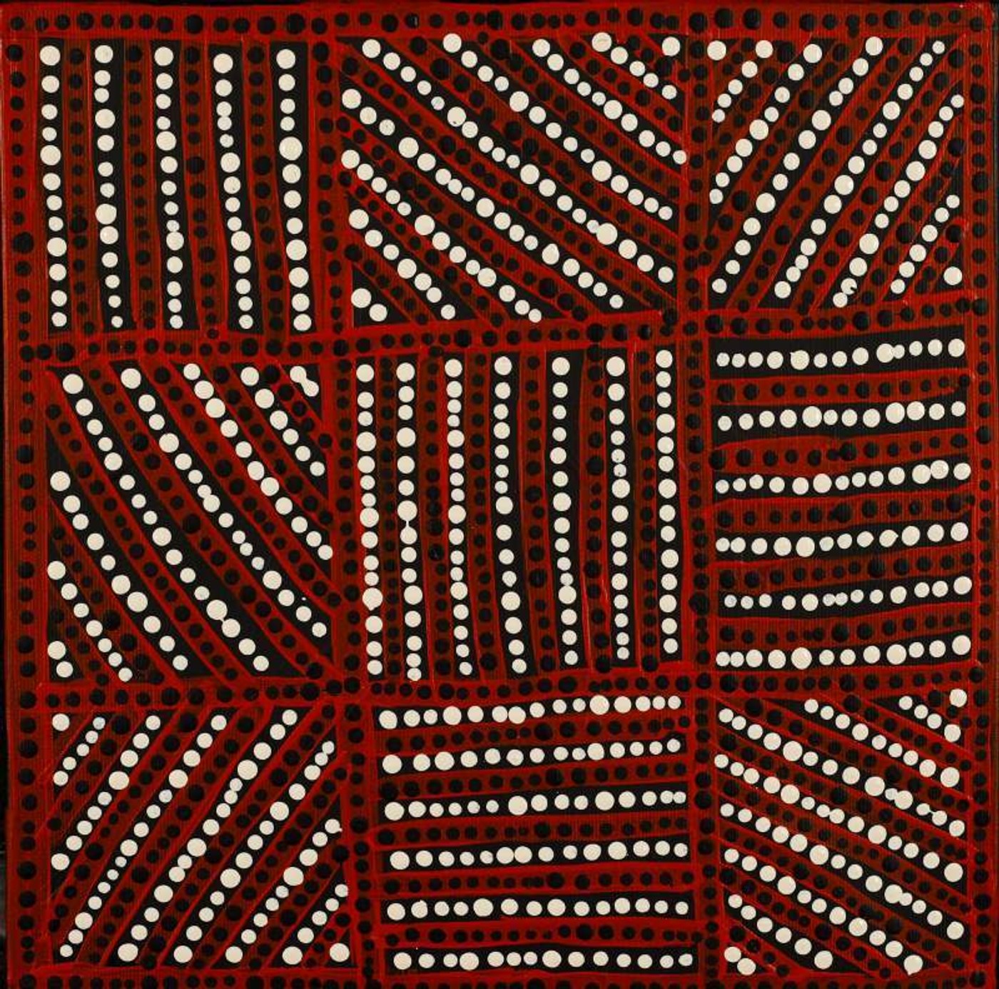 Warna Jukurrpa (Snake Dreaming) by Valma Nakamarra White